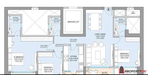 godrej horizon floor plan